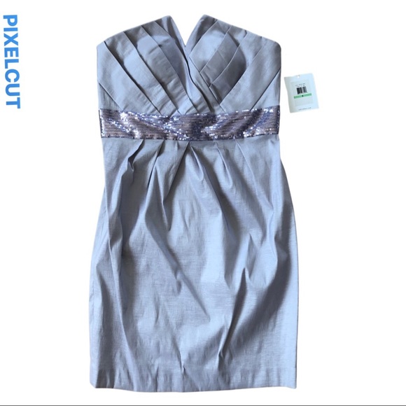 Calvin Klein Dresses & Skirts - Calvin Klein Lilac Strapless Dress Size 8 NWT